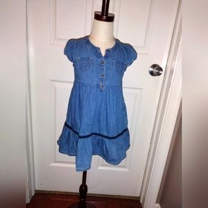 Old Navy Girls Denim Dress Sz 4T